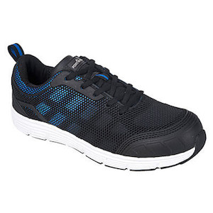 Products: Steelite Tove Trainer S1P FO SR Black/Blue Aria Discount