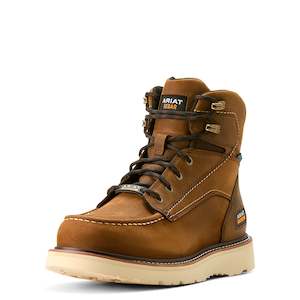 Footwear: Men's Rebar Wedge Moc Toe 6" Waterproof