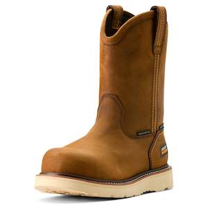 Footwear: Men's Rebar Wedge Pull-On Waterproof Composite Toe