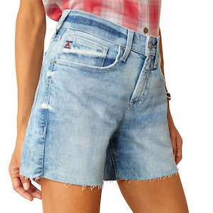 Denim: Mid Rise Nia 5" Short