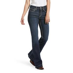 Womens Denim: Slim Trouser Ella Wide Leg