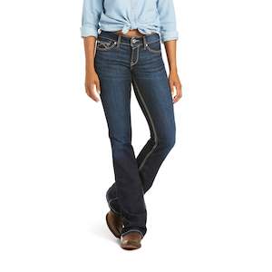 Womens Denim: R.E.A.L.™ Mid Rise Arrow Fit Jocelyn Boot Cut