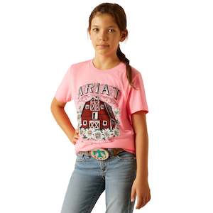 Kids Western: Floral Farm Tee