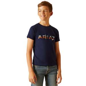 Kids Western: Logo SW Landscape Tee