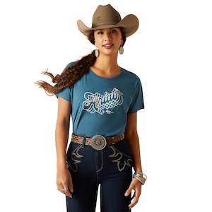 Womens Clothing: Ariat Rainbow Script T-Shirt