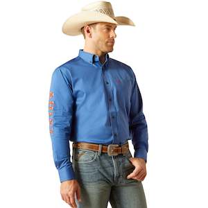 Western Clothing: Team Logo Twill Classic Fit Shirt