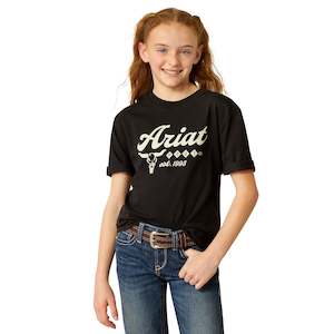 Kids Western: Ariat Established Boot CO T-Shirt