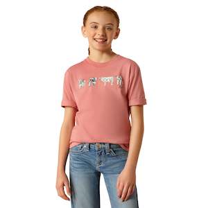 Kids: Ariat Mini Cow Squad T-Shirt