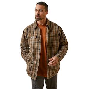 Rebar Flannel Insulated Shirt Jacket