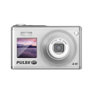 Plant, garden: PULSE 10X Optical Zoom 4K 60.0 MP Compact Camera – Silver