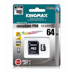 Kingmax Micro SD PRO 80MB/s SD 8GB-128GB