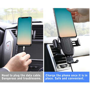 Baseus Wireless Car Charger / Phone Holder