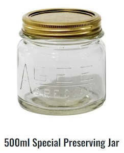 Agee Preserving Jar 500ml