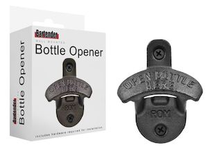 Wall Mounted Bottle Opener Cast Iron