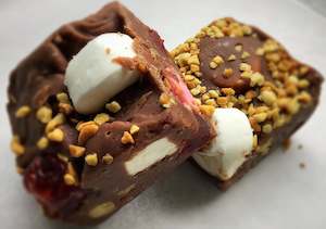 Rocky Road Fudge