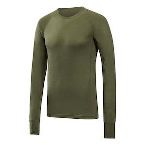 FALCON - Mens Merino Wool Baselayer Raptor Long Sleeve Crew Neck