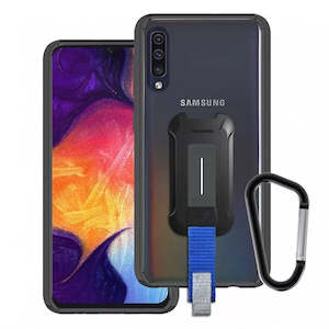 Internet only: BX3-SS19-A50 | SAMSUNG GALAXY A50 | MOUNTABLE SHOCKPROOF RUGGED CASE FOR OUTDOORS W/ CARABINER