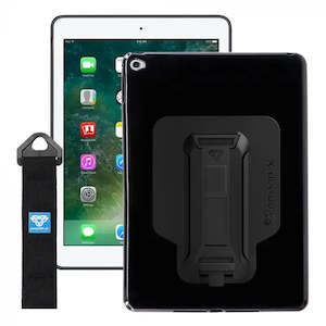 Internet only: PXS-AP03 | APPLE IPAD 9.7 / IPAD PRO 9.7 2016 / IPAD AIR 1 / IPAD AIR 2 | SHOCKPROOF CASE W/ KICKSTAND & HAND STRAP & X-MOUNT