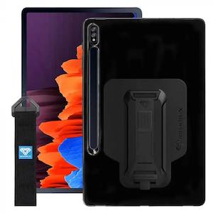 Internet only: PXS-SS-S7P_S8P | Samsung Galaxy Tab S8+ S8 Plus SM-X800 / SM-X806 | Shockproof Case w/ Kickstand & hand strap & X-Mount