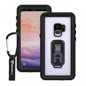 MX-S9-BK SAMSUNG GALAXY S9 IP68 2 METER WATERPROOF CASE WITH CARABINER