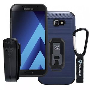 CX-A7_7-NY | SAMSUNG GALAXY A7 ( 2017 ) A720F | SHOCKPROOF RUGGED CASE + CARABINER