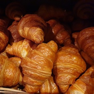 Bakery (with on-site baking): Butter Croissants