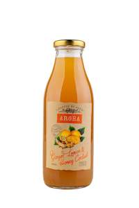 Fruit juice or fruit juice drink manufacturing - less than single strength: Aroha Ginger, Lemon & Honey Cordial 8 x 500ml