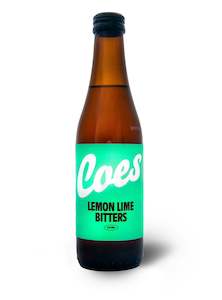 Fruit juice or fruit juice drink manufacturing - less than single strength: Coes Lemon Lime and Bitters 12 x 330mls