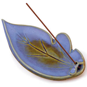 Shoyeido Azure Leaf Incense Holder