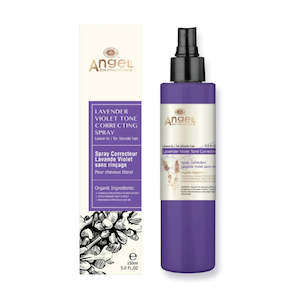 Organic Haircare: ANGEL LAVENDER VIOLET TONE CORRECTING SPRAY