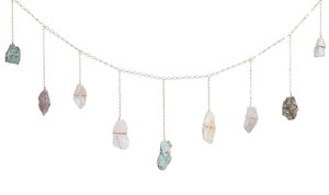 Rainbow Healing Crystal Garland