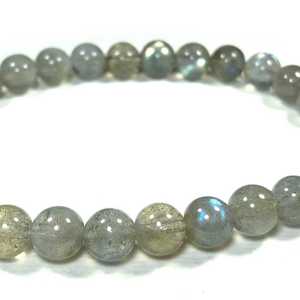 LABRADORITE BEAD BRACELET