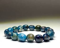 Blue Apatite Nugget Bracelet