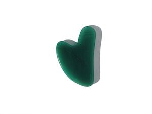 Facial Crystals: AVENTURINE GUA SHA - HEART SHAPE