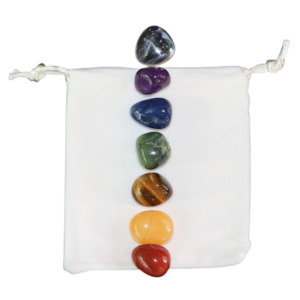 Chakra Sets: CHAKRA HEALING TUMBLE CRYSTALS