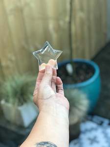 Clear Quartz Star