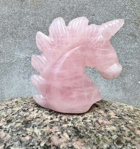 Rose Quartz Unicorn