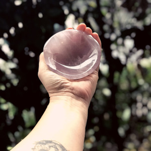 Crystal Collection: Rose Quartz bowl