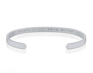 PEACE COMES FROM WITHIN MANTRABAND - MENS