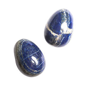 Lapis Lazuli Yoni Eggs - Medium