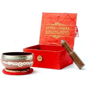 Muladhara root chakra meditation singing bowl gift box