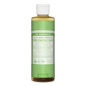 DR. BRONNER'S PURE CASTILE LIQUID SOAP - GREEN TEA