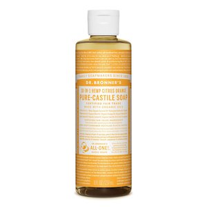 DR. BRONNER'S PURE CASTILE LIQUID SOAP - CITRUS ORANGE