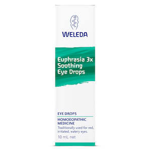 WELEDA EUPHRASIA 3 x SOOTHING EYE DROPS