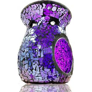 Purple Mosaic Scented Melt Burner