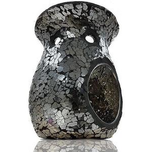 Black Mirror Mosaic Scented Melt Burner