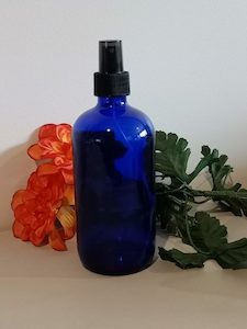 500ml Blue Glass Bottle with Fine Mist Top