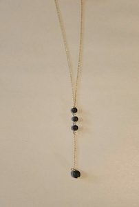 Lava Bead Drop Diffuser Necklace – Price Reduced