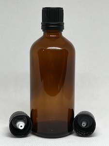 Raw Ingredients, Bottles & Containers: 100ml Brown Dripulator Bottle