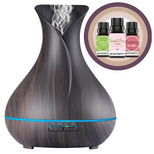 400ml Dark Tulip Diffuser & 3 Fragrance Oils